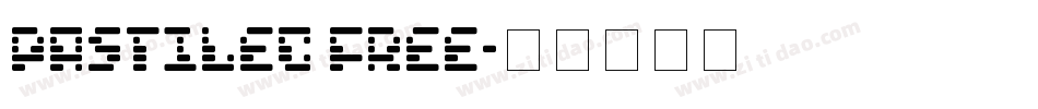 Pastilec FREE字体转换